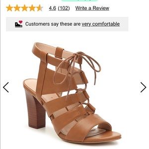 Open-toed Gladiator Heels!